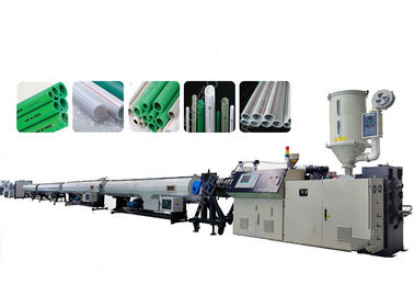 20-50mm Fast High Speed PE PP HDPE PVC PPR Mpp Plastic Water Gas Supply Drainage Solid Wall Pipe Hose Tube Making Machine Productie Extrusie Lijn