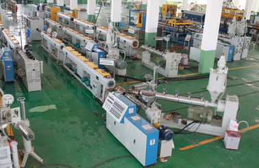 PE de Lijn Hoge Prestaties van de Pijpuitdrijving 45 - 160mm Schroefdiameter