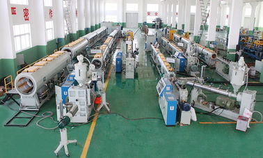Enige Schroefpp PE Pijpextruder met Omron-Temperatuur Contrller