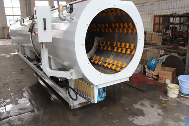 100 Rioleringspe de Lijn Hoge Productiecapaciteit van de Pijpuitdrijving 120mm Schroefdiameter