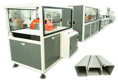 Het tweeling van de het Profieluitdrijving van Schroefpvc Trunking van de de Machine Elektrokabel Maken