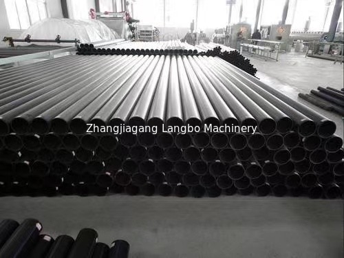 Plastic PVC PE Smooth Rigid Flexible Soft Pipe Extruder Maker