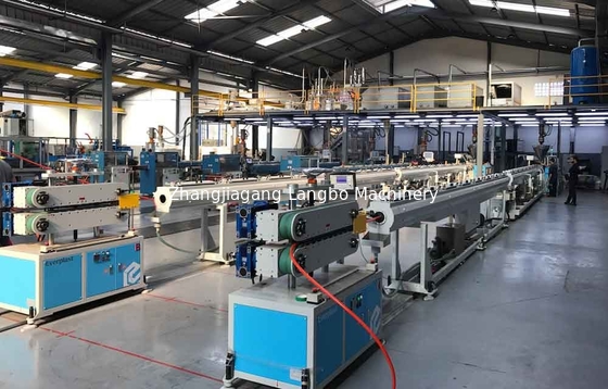110mm PE PLC van de de Uitdrijvingslijn van de Pijpproductie Enige Schroef