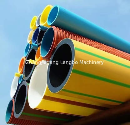 Productielijn voor waterleiding met grote diameter van kunststof PE HDPE Extrusie-machine