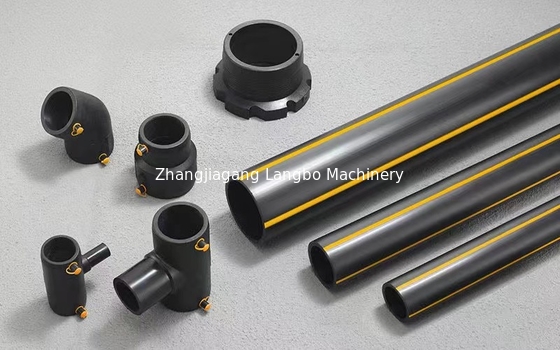 Makkelijke werking Plastic HDPE PE Pipe Extrusion Making Machine Productielijn