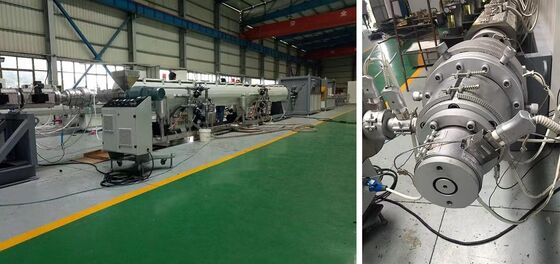 Automatische Hdpe Machine 65mm van de Pijpuitdrijving de Motor van