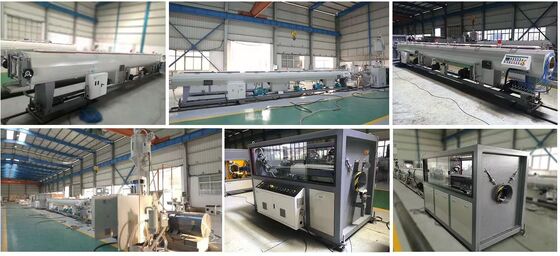 Automatische Hdpe Machine 65mm van de Pijpuitdrijving de Motor van