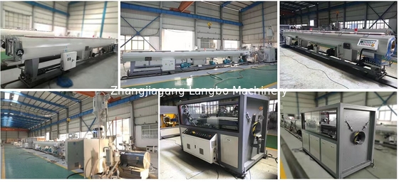 Automatische Hdpe Machine 65mm van de Pijpuitdrijving de Motor van Siemens