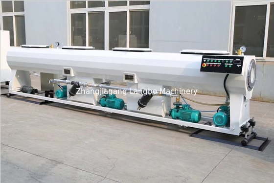 16-630 mm PPR-leidingsbuis met een enkel schroefextruder Plastic Making Machine voor watergasvoorziening