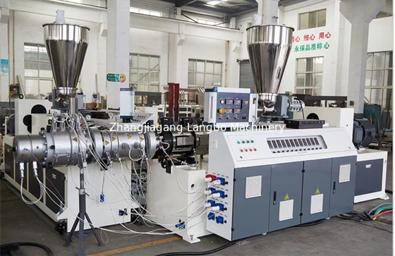 Co-Productielijn 20mm PPR Glassfiber van het Uitdrijvings Plastic Buizenstelsel
