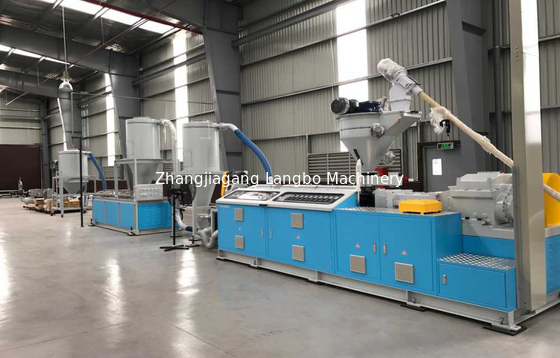 Hoog productie hout plastic WPC dekprofiel co-extrusie machine