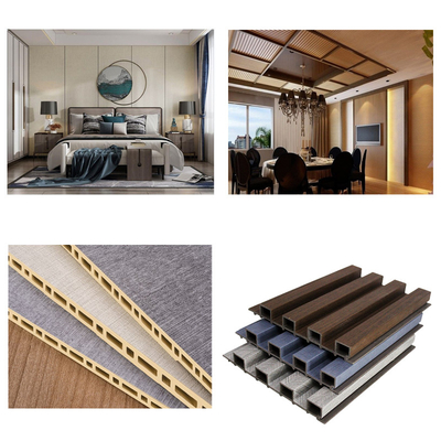 Efficiënte PVC-WPC-PE-paneel-plafondprofiel-dekproductie-extrusie-extruderingslijn