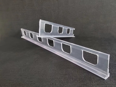 Productielijn voor transparante PVC-profielen voor supermarktkabelbedekking