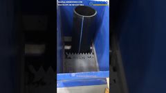 Snelle versnipperaar en vergruizer combinatie machine