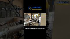 SJSZ-6533 PPR-pijpvervaardigingsmachine#pprpipe #pipeextrusie