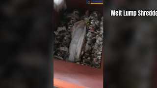 Industriële versnipperaar met hoge capaciteit voor recycling van kunststof, hout, papier en metaal