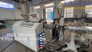 PPR kunststof pijpvervaardigingsmachine