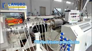 Productielijn voor PVC-buizen met extrusie