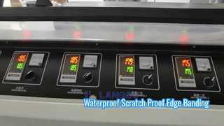 PVC waterdichte anti-kras acryl kantenverlijmerstrip die machine maakt